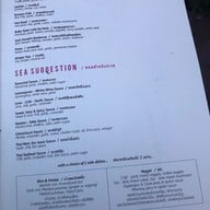 เมนู Baba Beach Bar & Restaurant Baba Beach Club Hua Hin