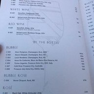 เมนู Baba Beach Bar & Restaurant Baba Beach Club Hua Hin