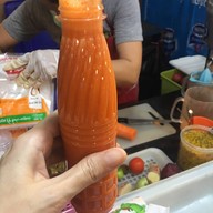 เมนูของร้าน ผักผลไม้สกัด สัมมากร