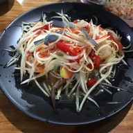 เมนูของร้าน ต้นรักซีฟู้ด
