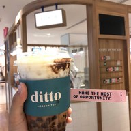 เมนูของร้าน Ditto Modern Tea centralwOrld