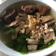 เมนูของร้าน ข้าวเลือดหมู
