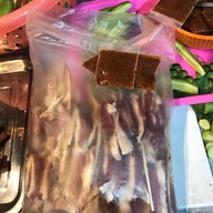 เนื้อย่างแจ่วปลาร้าหนองจอก