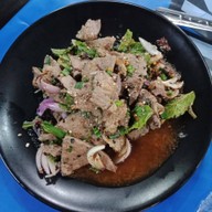 เมนูของร้าน ส้มตำร้อยเอ็ด แม่วาง