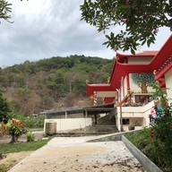 บรรยากาศ ตำหนักพระโพธิสัตว์กวนอิม 84 ปาง เขาเทวดา