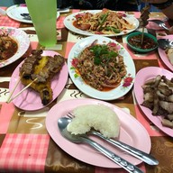 เมนูของร้าน ส้มตำสากยาวตาแมว