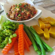 เมนูของร้าน The Three Little Pigs ท่าตลาด