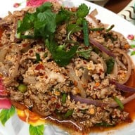 เมนูของร้าน ส้มตำสากยาวตาแมว