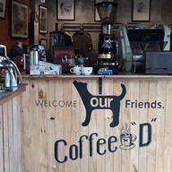 หน้าร้าน คอฟฟี่ " ดี " ( พันธุ์หมาบ้า บลูส์รีรัมย์ ) บุรีรัมย์