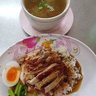 เมนูของร้าน หมูแดงแสงทอง (สุทธิสาร) สนามบินน้ำ