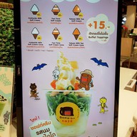 เมนู Domo-kun Cafe The Market Bangkok