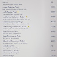 เมนู บ้านไม้ชายคลอง (บางกรวย)