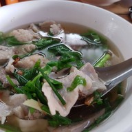 เมนูของร้าน เกาเหลาเลือดหมูเยาวราช