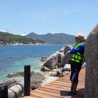 บรรยากาศ จุดชมวิวเกาะนางยวน