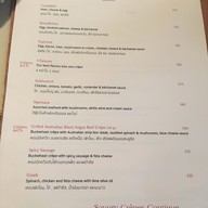 เมนู Crepes & Co. หลังสวน