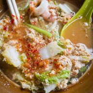เมนูของร้าน สุกี้หม้อดินเจ้าเก่า มพระจอมเกล้าธนบุรีบางมด