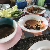 เมนูของร้าน ส้มตำป้าออ สระบุรี