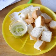 เมนูของร้าน บ้านนมสด (ข้าวหมูทอดต้นซอย)