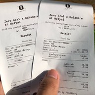 เมนู ZERO kcal x Kalamare ตัวเมืองหาดใหญ่