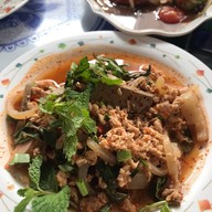 เมนูของร้าน ส้มตำเบญจางค์