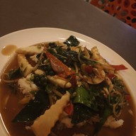 เมนูของร้าน บี ทะเลเผา