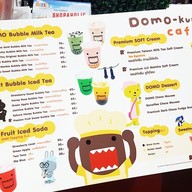เมนู Domo-kun Cafe The Market Bangkok