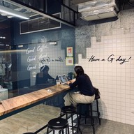 บรรยากาศ G Coffee Metro Mall MRT พระราม 9