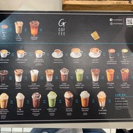 เมนู G Coffee Metro Mall MRT พระราม 9