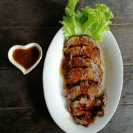เมนูของร้าน ก๋วยเตี๋ยวหมูต้มยำตำลึงนายเอก บางกร่าง นนทบุรี