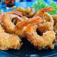 เมนูของร้าน ป้าหน่อยซีฟู้ด เกาะสีชัง