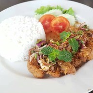 เมนูของร้าน ครัวอิ่มอร่อย ข้าวต้ม1บาท