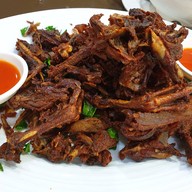 เมนูของร้าน ร้านเป็ดสีฟ้า (หมูสะเต๊ะคุณแม่โอ๊ะโอ)