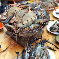 ตั้งเตาซีฟู้ด ตลาดหลังเดอะมอลล์โคราช
