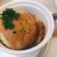 เมนูของร้าน Mr.Steak เขาแก้ว