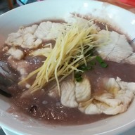 เมนูของร้าน โจ๊กข้าวหอมนิล เชฟแมว ตลาดอยู่สะอาด