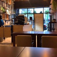 บรรยากาศ Blue Day Café