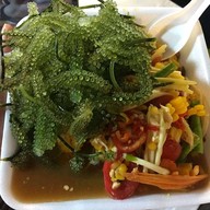 เมนูของร้าน สาหร่ายพวงองุ่น นัตตี้ คาเวียร์