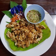 เมนูของร้าน จั๊กจั่นซีฟู้ด