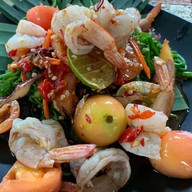 เมนูของร้าน ตำแซ่บในสวน