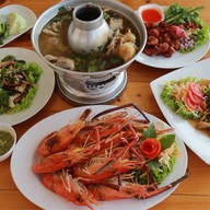 เมนูของร้าน ชนม์ลดา หัวปลาหม้อไฟ-กุ้งเผา