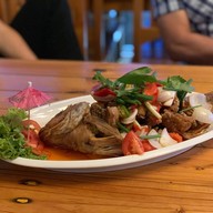 เมนูของร้าน น้องเอยปลาเผา