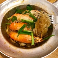 เมนูของร้าน ฉันเซียน กุ้งอบวุ้นเส้น