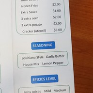 เมนู Cajun Deli