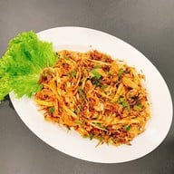เมนูของร้าน เจ๊ปู (ช่องแสมสาร)