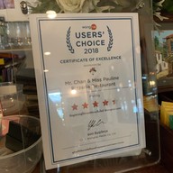 เมนู Mr. Chan & Miss Pauline Pizzeria Restaurant