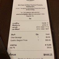 Mr. Chan & Miss Pauline Pizzeria Restaurant