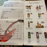 เมนู Mr. Chan & Miss Pauline Pizzeria Restaurant