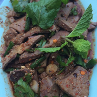 เมนูของร้าน ลาบร้อยเอ็ด