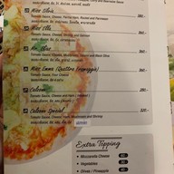 เมนู Mr. Chan & Miss Pauline Pizzeria Restaurant