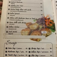 เมนู Mr. Chan & Miss Pauline Pizzeria Restaurant